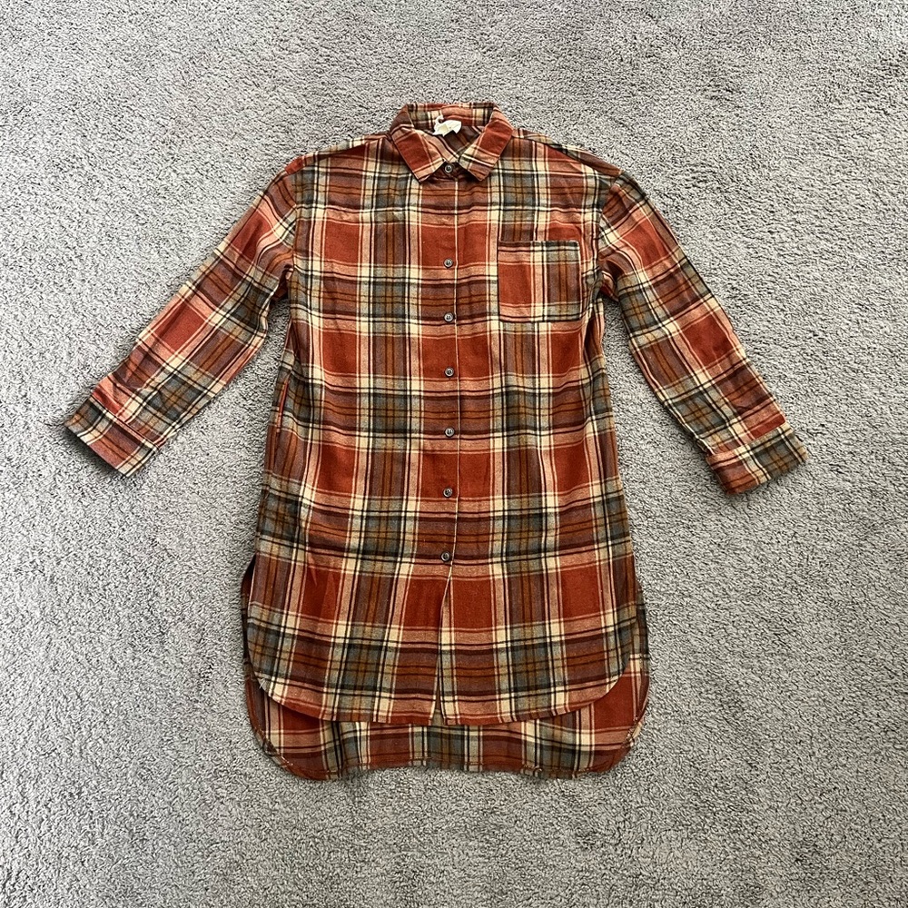 Before You Long Flannel Top